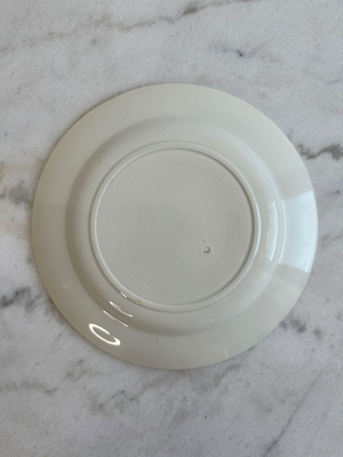 Assiette à dessert Terre de fer