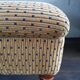 Vintage ottoman from the seventies