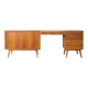 Unique partly solid sideboard in Scandinavian style from the 1950s