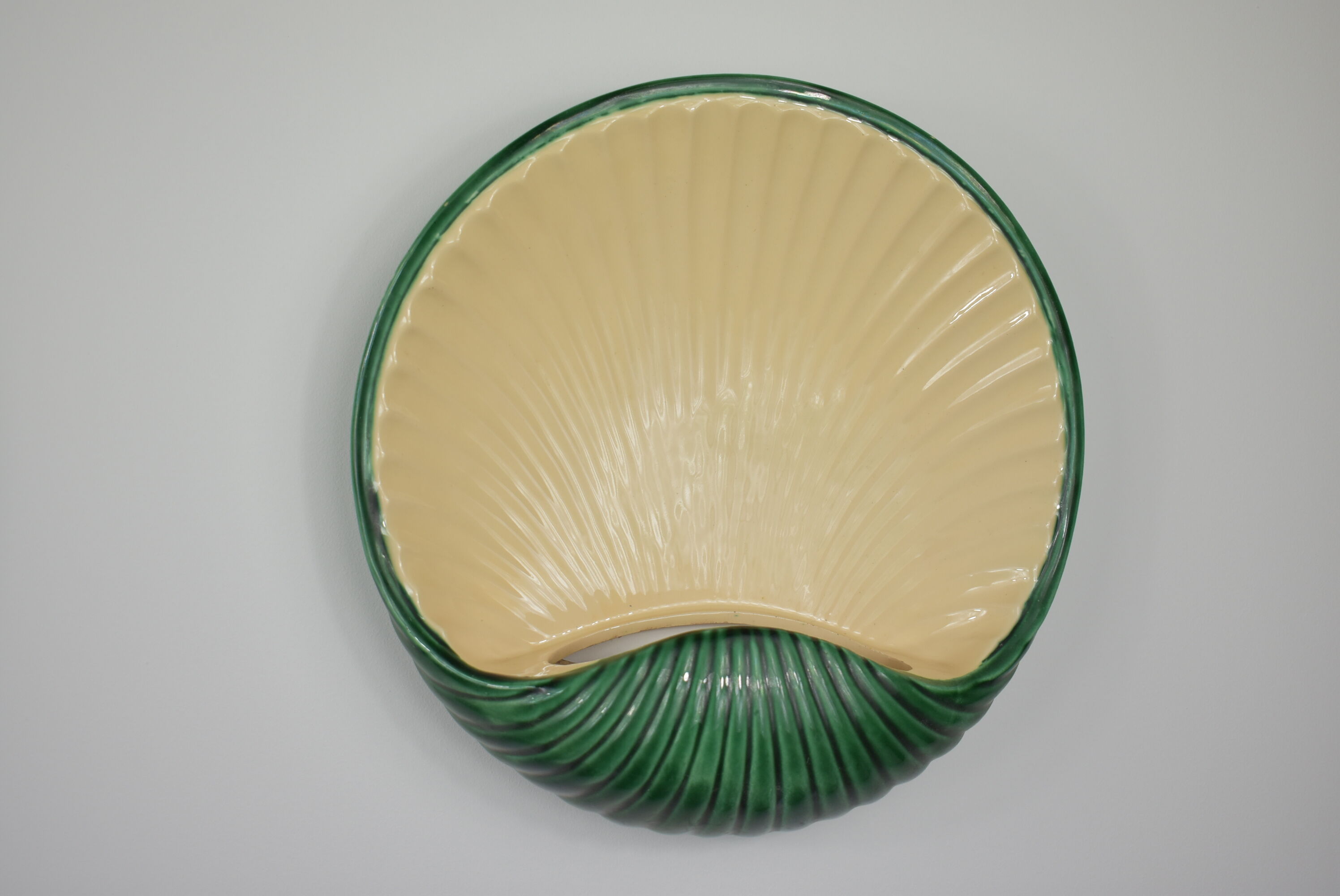 Pair of porcelain wall light art deco era