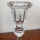 Pair of crystal candle holders