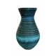 Accolay, blue ceramic vase, "gauloise" collection, 1960s
