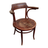 Late 19th-century office chair by Jacob and Joseph Kohn in Vienna, Austria