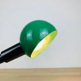 Snake lamp fixing vice 80s green