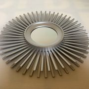 Pair of silver sun mirrors