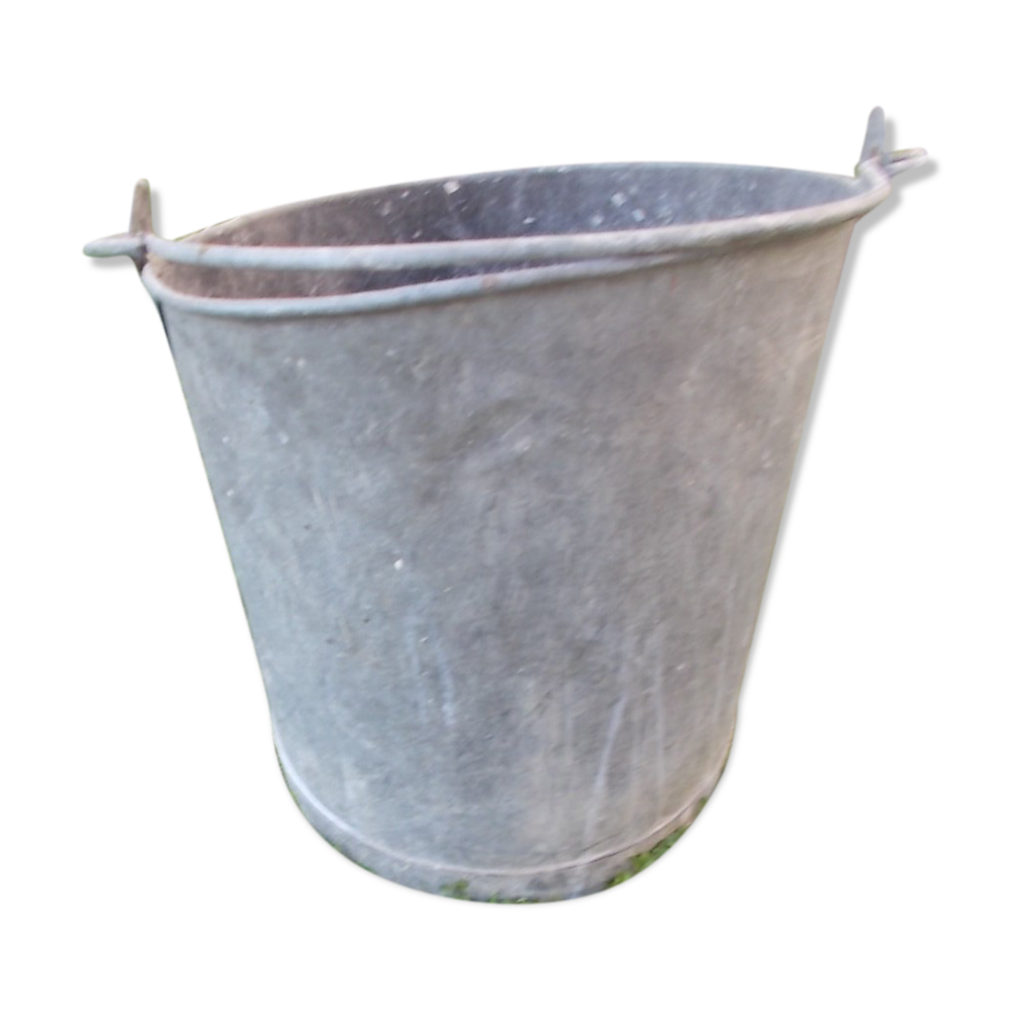 Zinc coal bucket