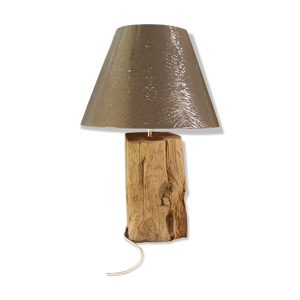 Lampe sur poutre en chêne