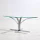 Table basse chromée (mk9665)