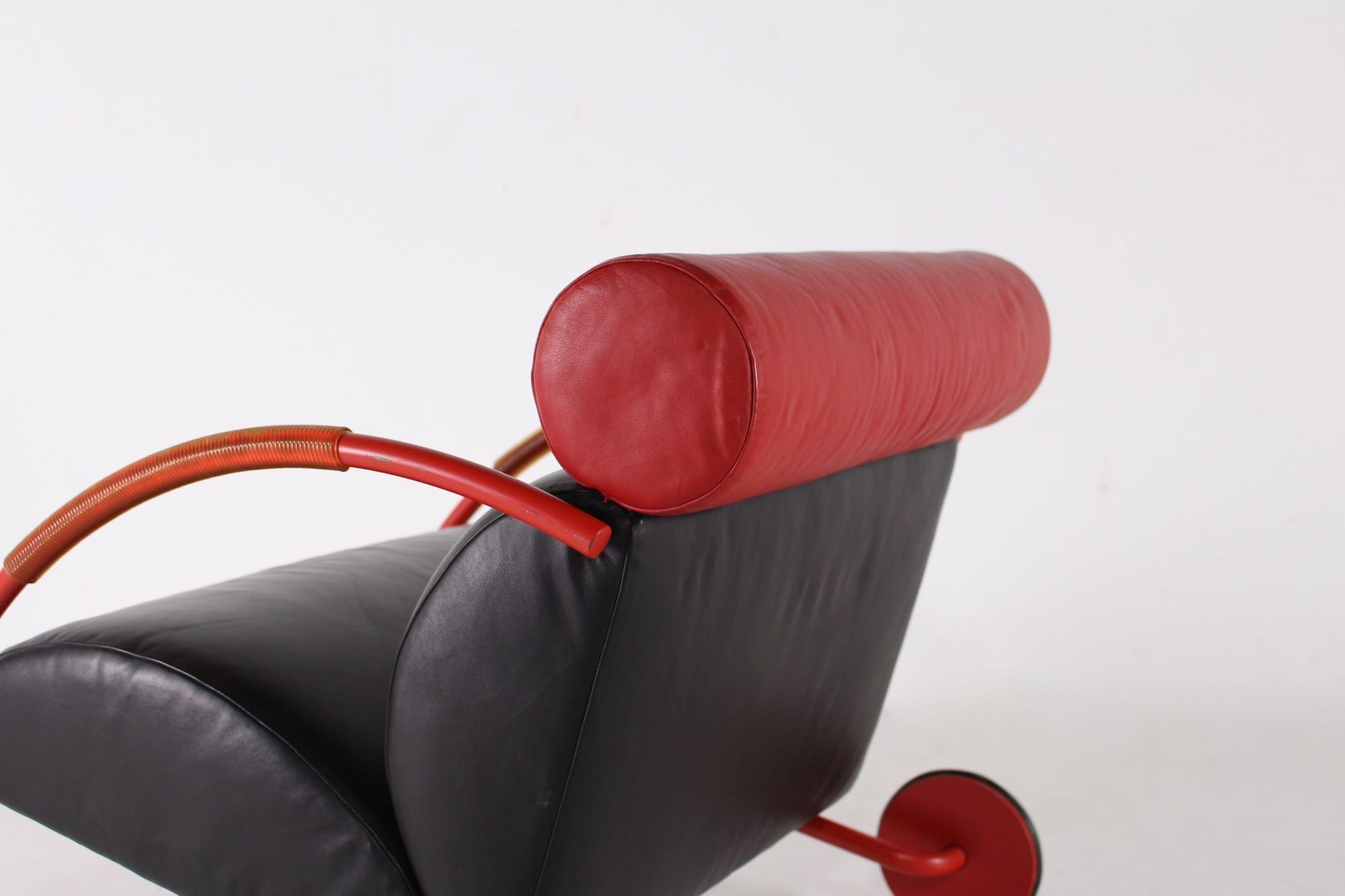 Leather armchair "Zyklus" by Peter Maly for Cor, 1980
