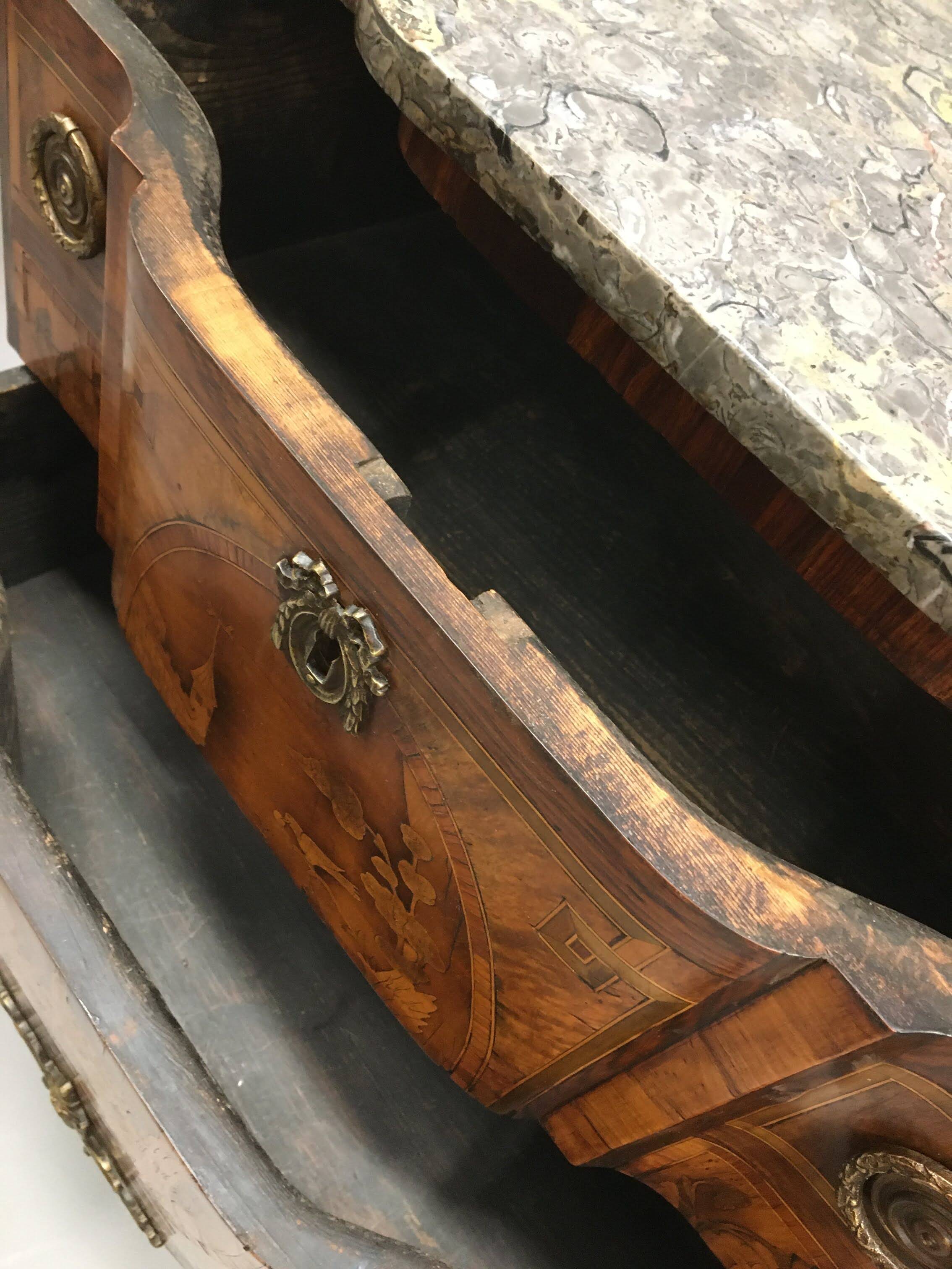 French Small Chest Of Drawers