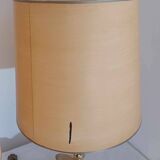 Lot de 2 lampes Hollywood Regency, années 1960/70, en laiton