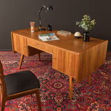 Walnut desk from the 1950s