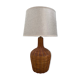 Lampe en rotin électrifiée à neuf