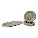 Assiettes et plat St clément