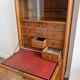 Vintage 1950s wooden display cabinet