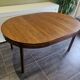 Extendable Scandinavian table in teak, 1970s.