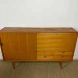High Scandinavian teak sideboard