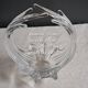 Art Deco crystal basket