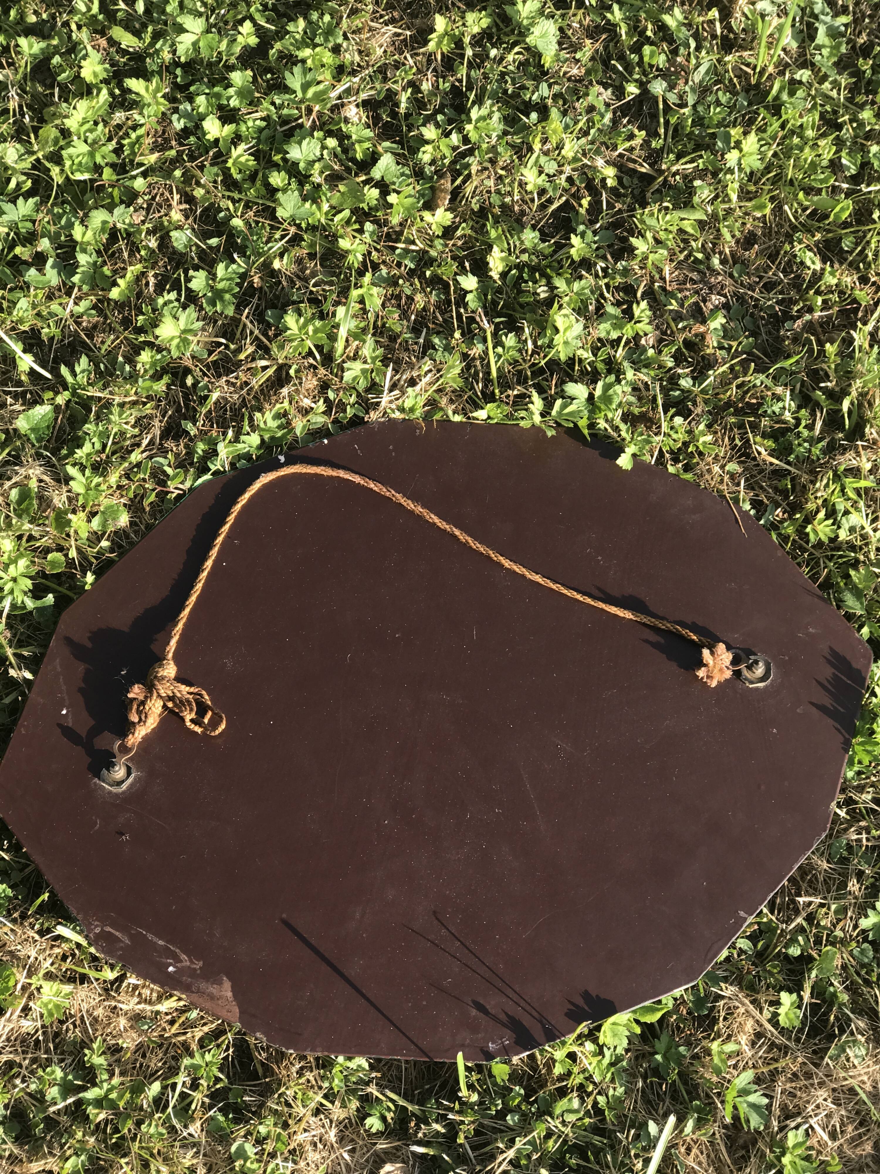 Ancient mirror of the 1930s 57x42cm