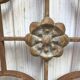 2 cast iron door grilles