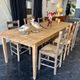 Lot 6 chaises paillées fin 19 eme