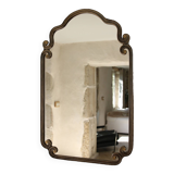 Brass mirror