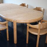 Dining table in solid pine by Rainer Daumiller for Hirtshals Savværk - 1971