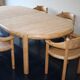 Table à manger en pin massif par Rainer Daumiller pour Hirtshals Savværk - 1971
