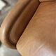 Vintage 2-seater leather sofa