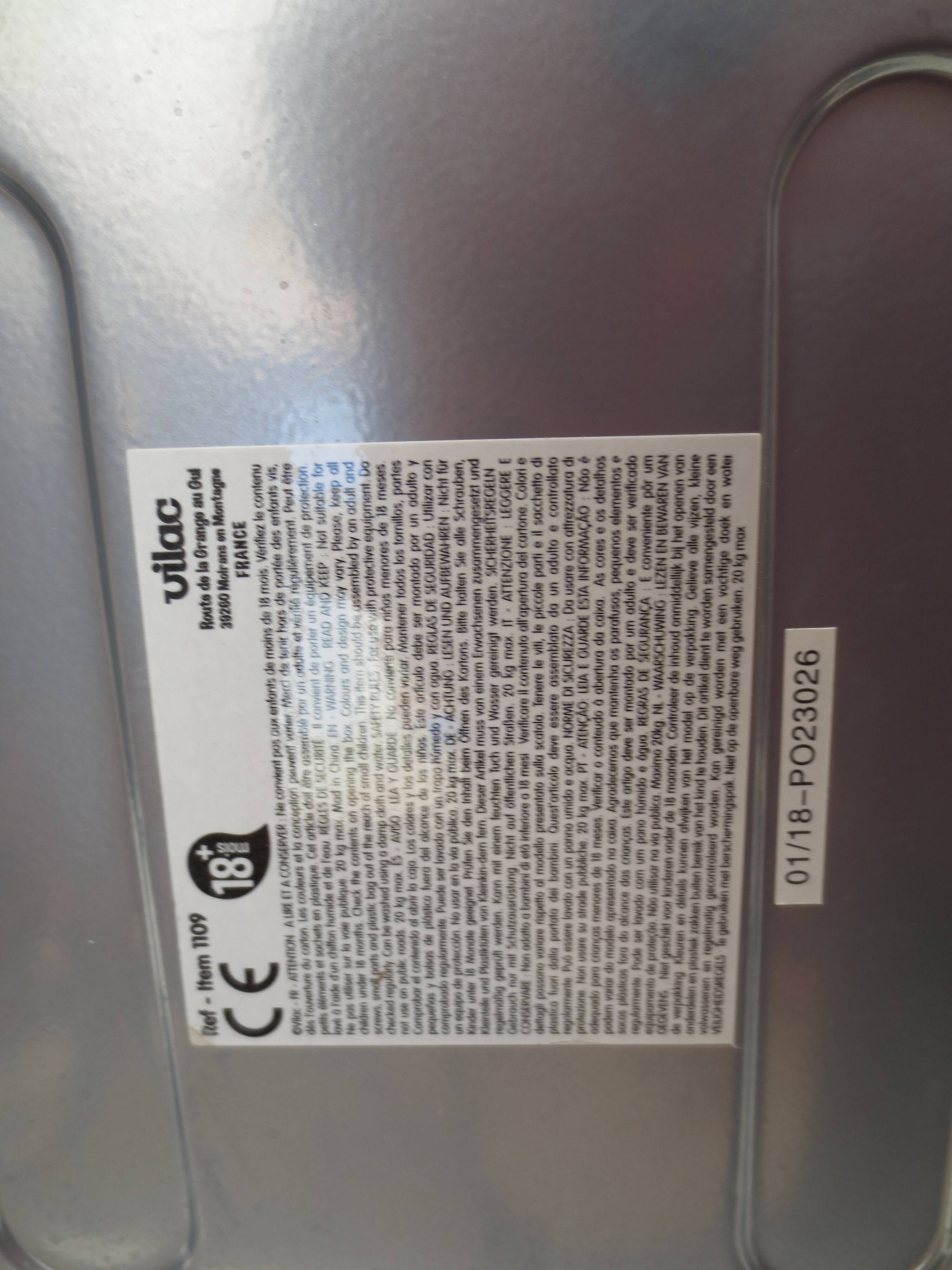 metal car for children (vilac) CE