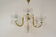 Mid-century Glass Chandelier,1970's.