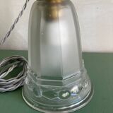 Art deco portable lamp