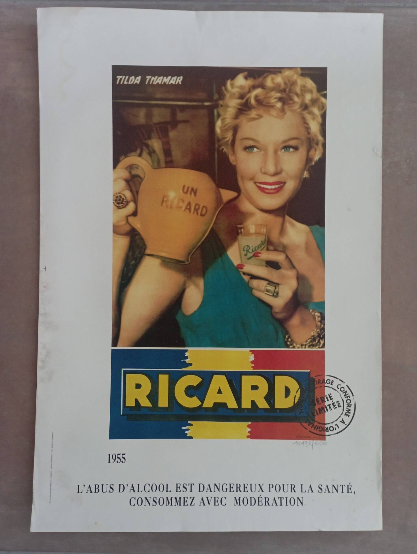 80s advertising poster