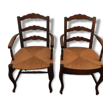 Pair of provencal-style Chair