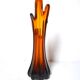 Organic blown glass vase