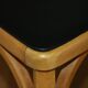 2 chaises Baumann N°19 hêtre clair skai noir