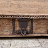 bench - teak chest from Burma with original fittings