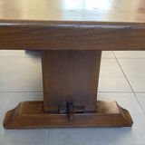 Solid oak coffee table