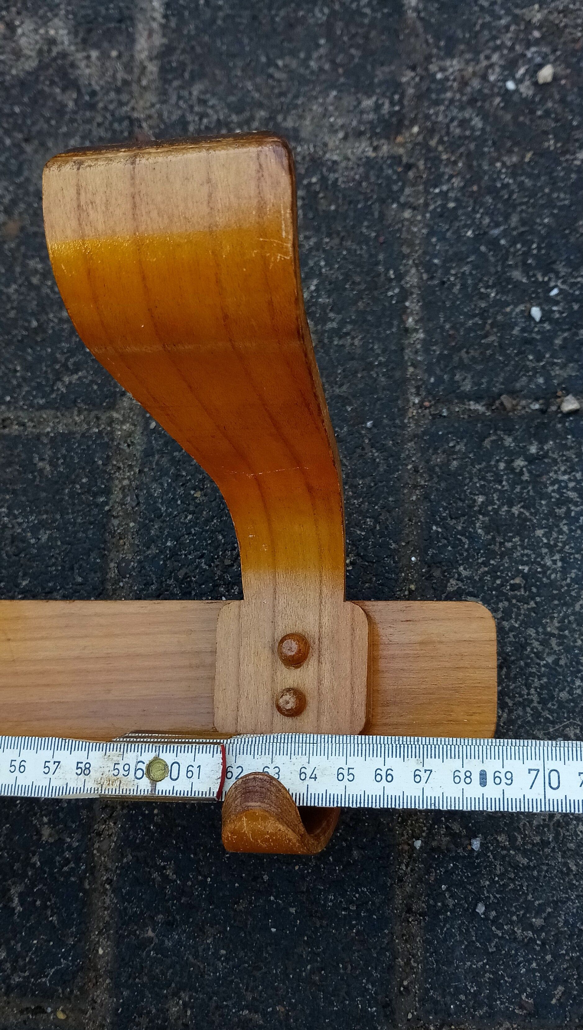 scandinavian wodden wardrobe from the 50s