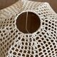 Abat jour au crochet vintage