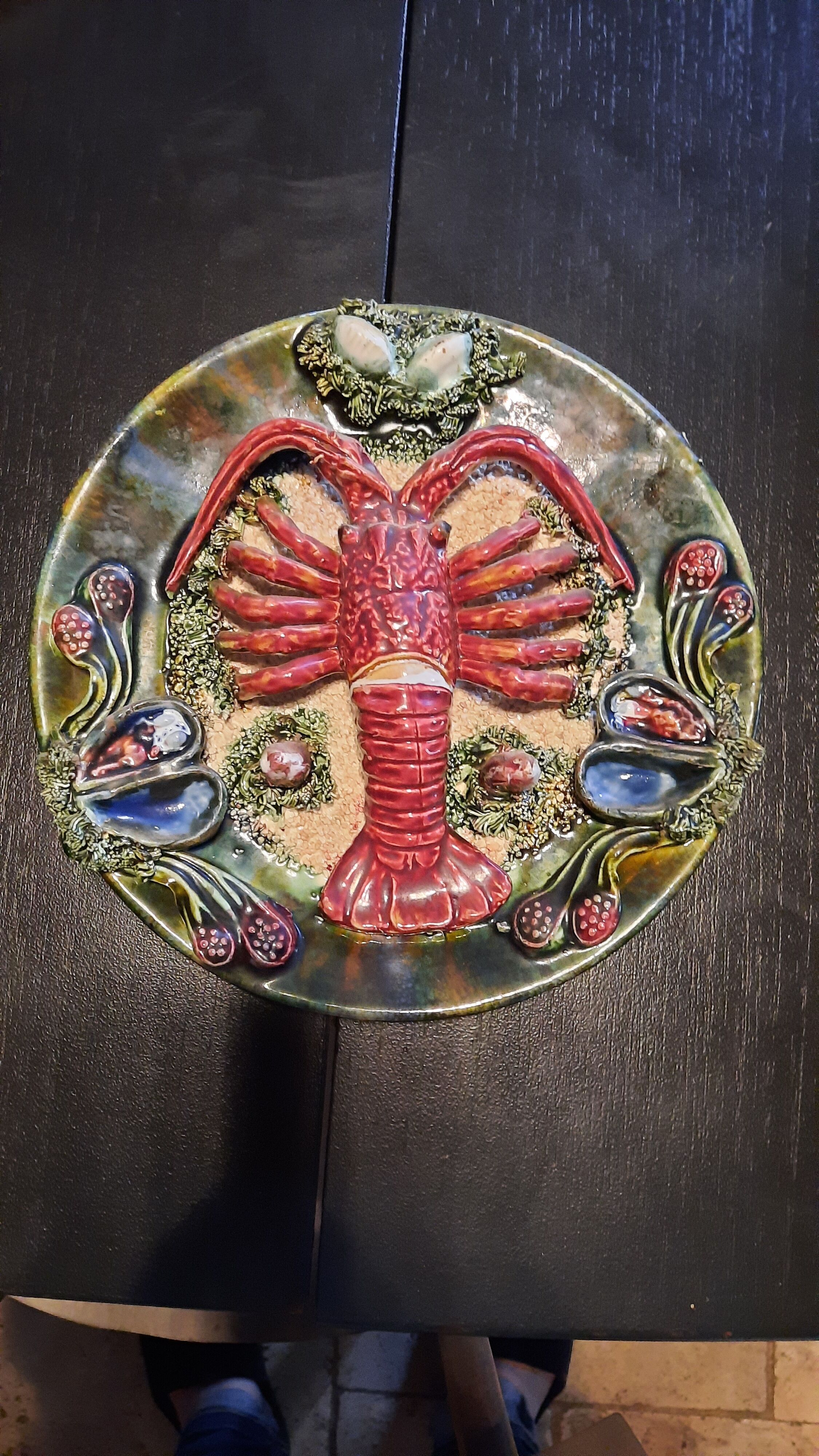 Lobster slurry plate