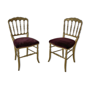 Paire de chaises Charivari