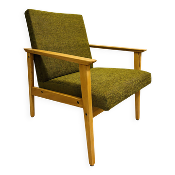 Mid-century lounge chair from 1970s Czechoslovakia.