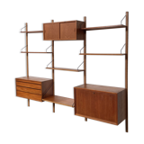 Vintage Poul Cadovius Royal System wall system wall unit