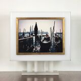 Italian plexiglass lamp