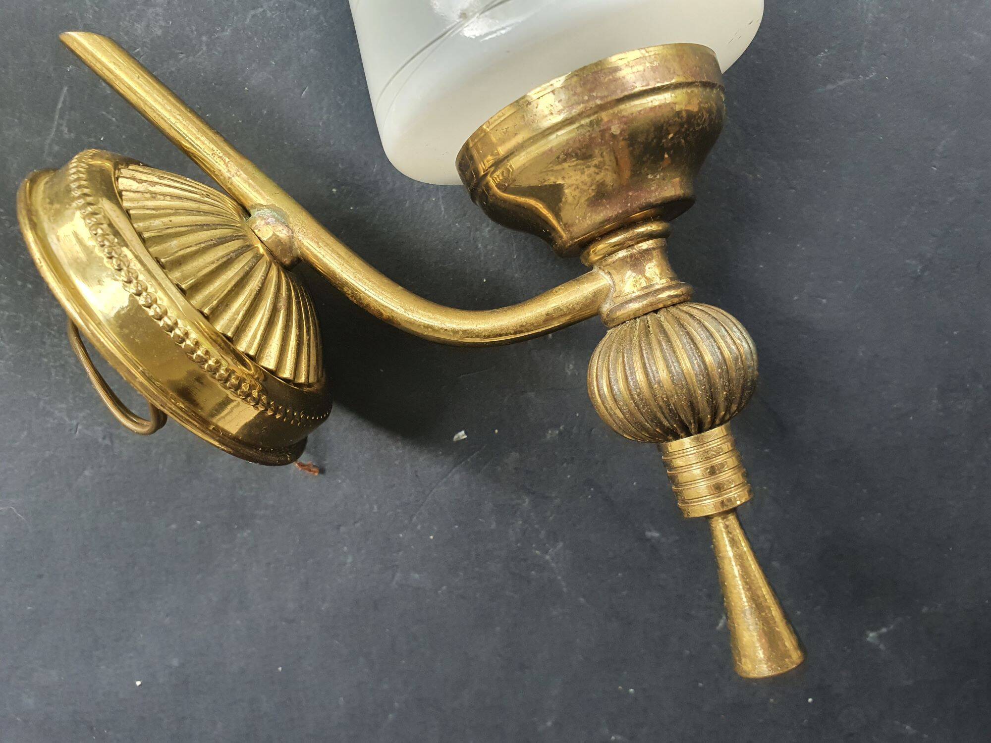 Pair of vintage 1960s wall sconces