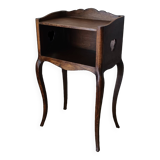 Louis XV style oak bedside table