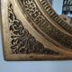 Old oval mirror Napoleon III 52x42cm