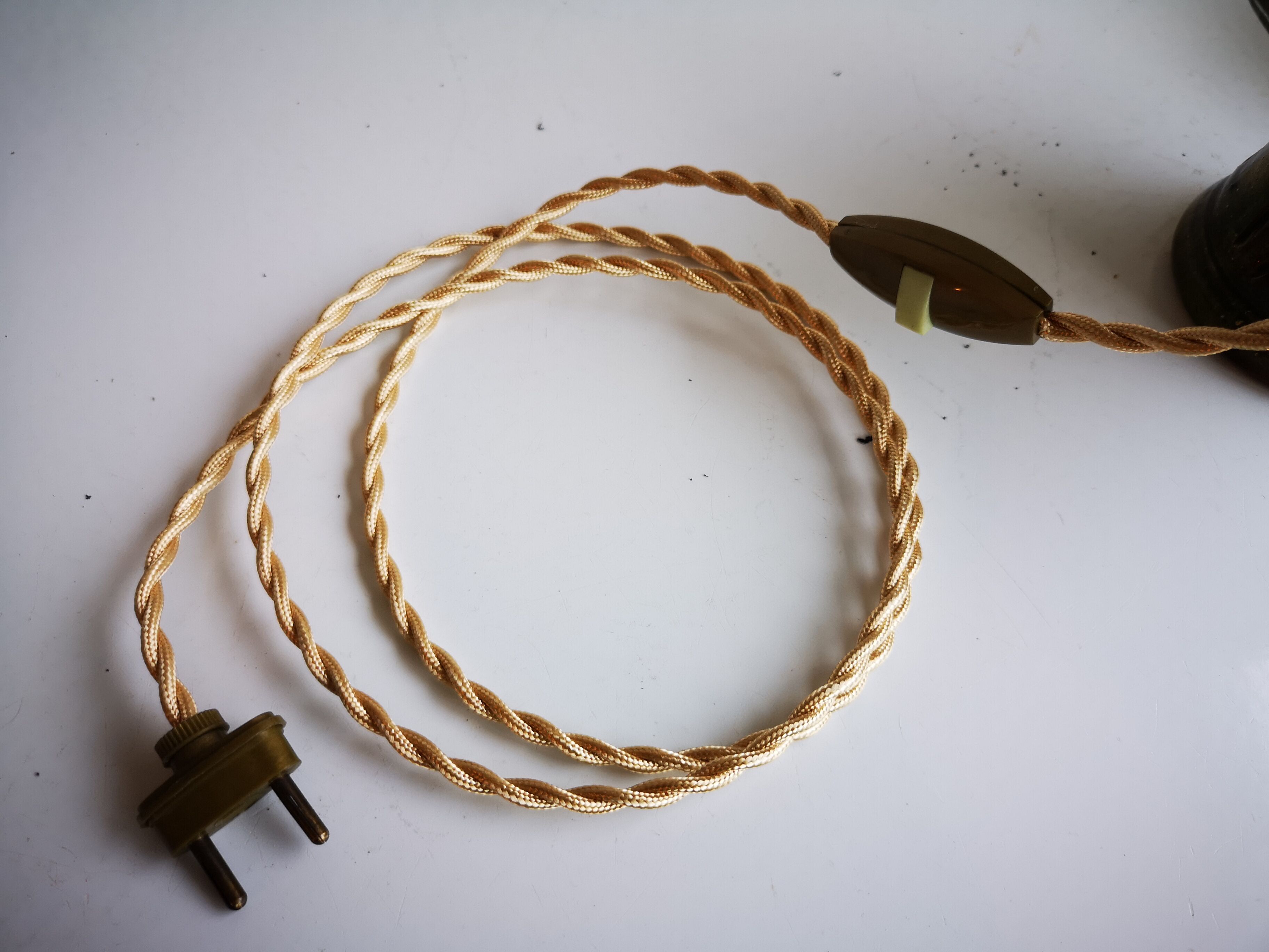 Pair of ceramic lamps