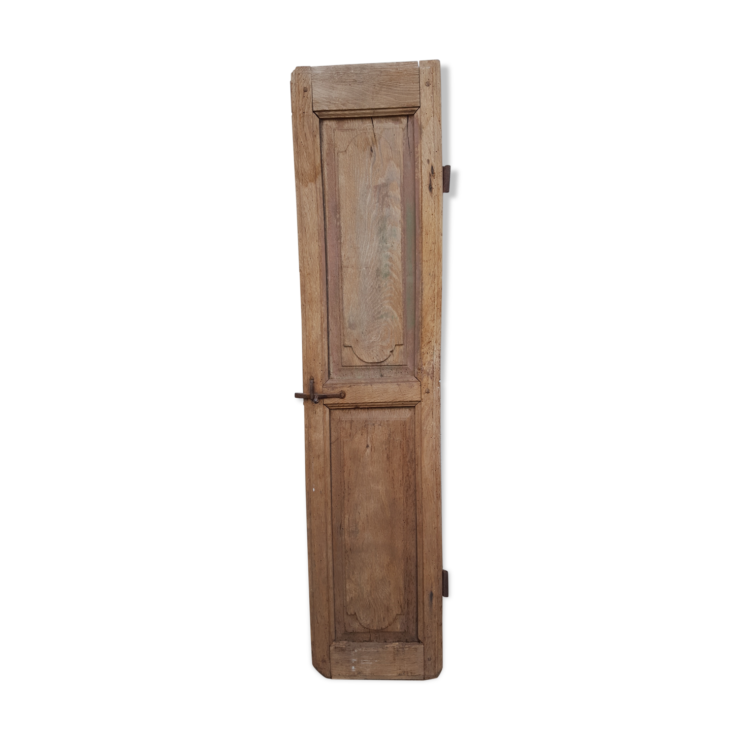 Ancient 18th century oak door patina mouldings